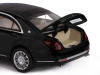 Фото Машина "АВТОПАНОРАМА" Mercedes-Benz S600, черный, 1/32, свет, звук, инерция, в/к 17,5*13,5*9 см | Инномарт