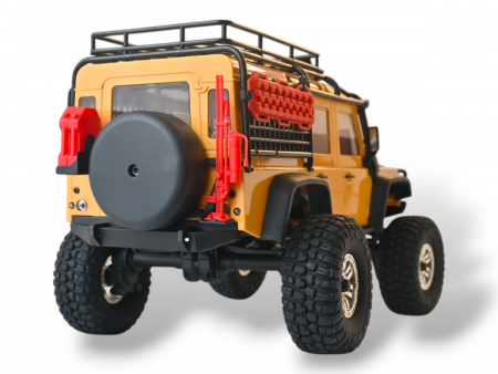 Фото Радиоуправляемый краулер Remo Hobby OFF-ROAD (желтый) 4WD 2.4G 1/18 RTR | Инномарт