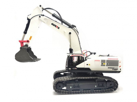 Фото Радиоуправляемый экскаватор HUI NA TOYS, серый 2.4G 22CH 1/14 RTR | Инномарт