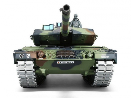 Фото Радиоуправляемый танк Heng Long Leopard 2 A6 UpgradeA V6.0 2.4G 1/16 RTR | Инномарт
