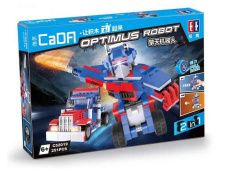 Фото Конструктор CaDA Робот OPTIMUS (251 деталь) | Инномарт