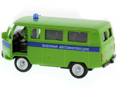 Фото Машина "АВТОПАНОРАМА" инерц. УАЗ (ВАИ) 1/50, в/к 12*7*5,5 см | Инномарт