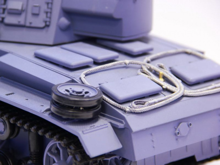 Фото Р/У танк Heng Long 1/16 Panzerkampfwagen III (Германия) 2.4G RTR темно-серый | Инномарт