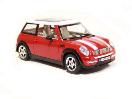 Фото Р/У машина HQ Mini Cooper 1/14 cвет, сигнализация + акб | Инномарт