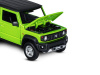 Фото Машина "АВТОПАНОРАМА" Suzuki Jimny, 1/18, зеленый, свет, звук, в/к 24,5х12,5х10,5 см | Инномарт
