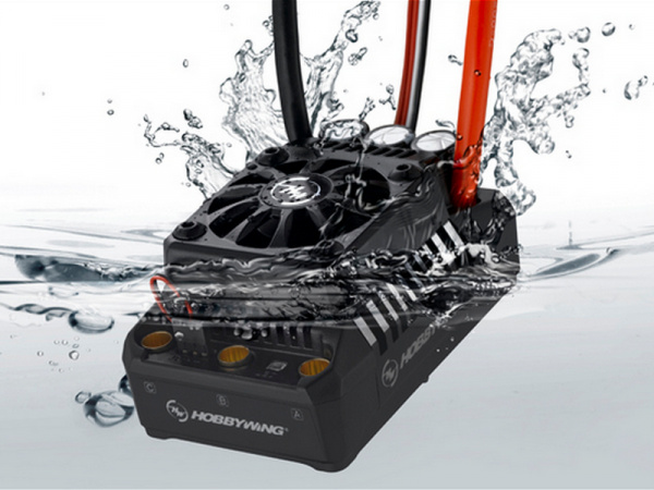Бесколлекторный регулятор Hobbywing EZRUN MAX5 (200A-1300A, 1/5) влагозащищённый | Инномарт