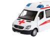Фото Машина "АВТОПАНОРАМА" Mercedes Sprinter "Скорая помощь", белый, 1/32, в/к 18*9*13,5 см | Инномарт