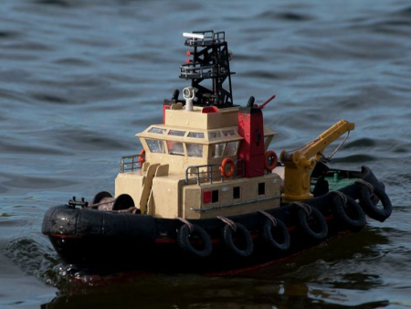 Фото Р/У катер буксир Heng Long Seaport Work Boat 1/20 RTR | Инномарт