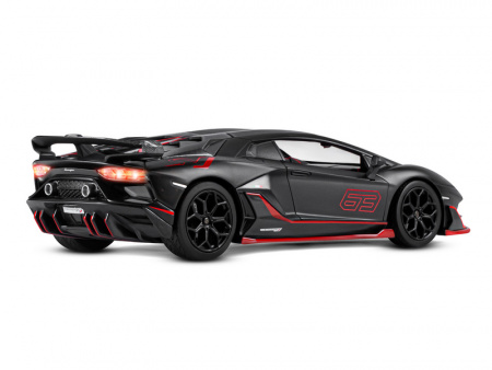 Фото Машина "АВТОПАНОРАМА" Lamborghini SVJ, 1/24, черный, свет, звук, в/к 24,5х12,5х10,5 см | Инномарт