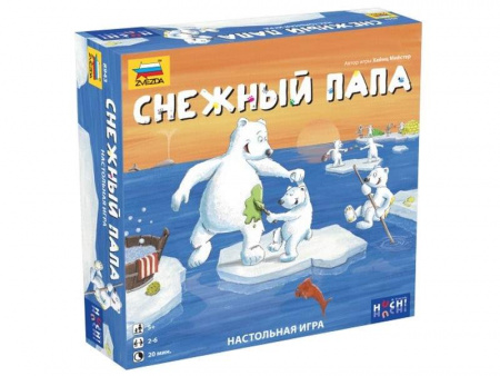 Фото Настольная игра ZVEZDA "Снежный папа", детская | Инномарт