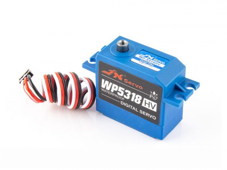 Фото Сервомашинка цифровая JX Servo WP-5318HV (53г/18.5/0.09/8.4V) влагозащищенная | Инномарт