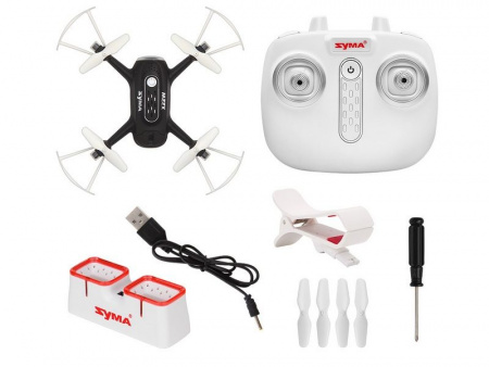 Фото Р/У квадрокоптер Syma X22W с FPV трансляцией Wi-Fi, камера 0,3 Мп, 2.4G RTF | Инномарт