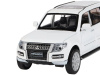 Фото Машина "АВТОПАНОРАМА" Mitsubishi Pajero 4WD Tubro, белый, 1/33, свет, звук, в/к 17,5*13,5*9 см | Инномарт