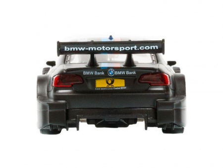 Фото Машина "АВТОПАНОРАМА" BMW M3, DTM, 1/42, черный, инерция, откр. двери, в/к 17,5*12,5*6,5 см | Инномарт