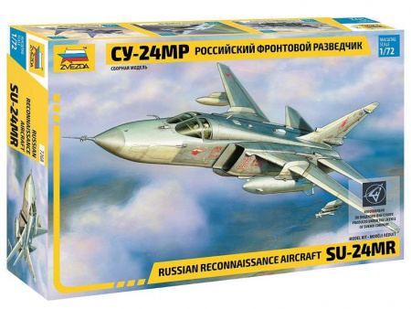 Фото Сборная модель ZVEZDA Самолет-разведчик "Су-24МР", 1/72 | Инномарт