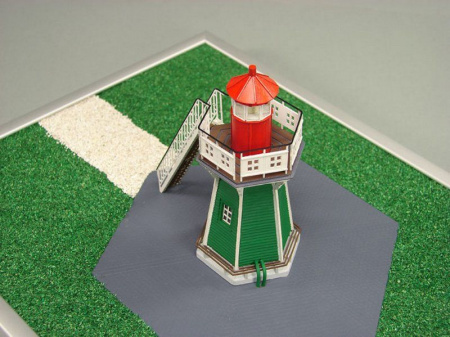 Фото Сборная картонная модель Shipyard маяк Bunthauser Spitze Lighthouse (№54), 1/87 | Инномарт