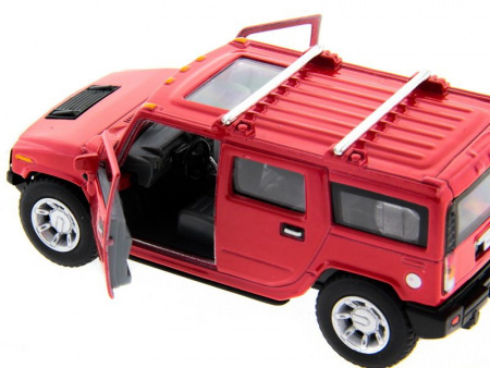 Фото Машина Kinsmart 1:40 Haммer H2 2008 инерция (1/12шт.) б/к | Инномарт
