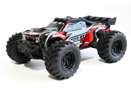 Фото Радиоуправляемый монстр RCM Scout M3 (красный) 4WD 2.4G 1/20 RTR | Инномарт