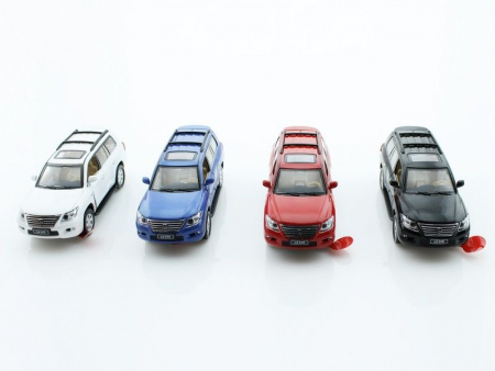 Фото Машина 1:32 Lexus LX570 свет, звук, инерция (1/12шт) б/к | Инномарт