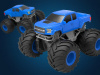 Фото Радиоуправляемая машина-амфибия Double Eagle Ford Bigfoot 1/18 4WD 2.4G RTR | Инномарт