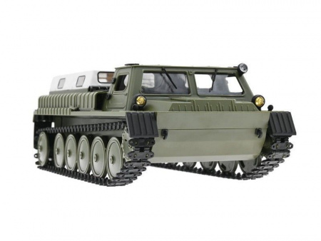 Фото Радиоуправляемый гусеничный вездеход WPL E-1 (ГАЗ-71) 2.4G 1/16 RTR | Инномарт