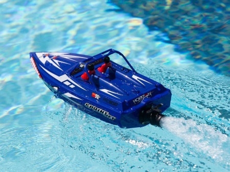 Фото Радиоуправляемый катер ProBoat Sprintjet 9-inch Self-Right Jet Boat (синий) RTR | Инномарт