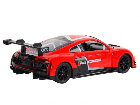 Фото Машина "АВТОПАНОРАМА" Audi R8 LMS, красный, 1/24, свет, звук, в/к 24,5*12,5*10,5 см | Инномарт