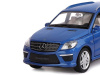Фото Машина "АВТОПАНОРАМА" Mercedes-Benz ML63 AMG, синий, 1/32, свет, звук, инерция, в/к 17,5*13,5*9 см | Инномарт