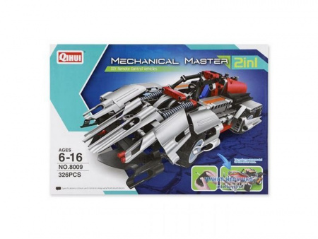 Фото Р/У конструктор Qihui Mechanical Master 2 в 1 Спорткары (326 деталей) | Инномарт