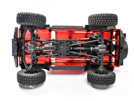 Фото Радиоуправляемый краулер Remo Hobby OFF-ROAD (красный) 4WD 2.4G 1/18 RTR | Инномарт