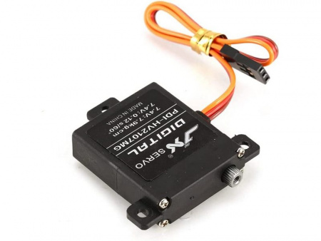 Фото Сервомашинка цифровая JX Servo PDI-HV2107MG (21г/7.9/0.12/7.4V) Mini | Инномарт