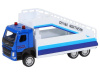 Машина "АВТОПАНОРАМА" VOLVO FM "Пассажирский трап", синий, 1/72, инерция, в/к 17,5*13*6,5 см