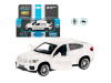 Фото Машина "АВТОПАНОРАМА" BMW X6, 1/43, белый, инерция, откр. двери, в/к 17,5*12,5*6,5 см | Инномарт