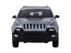 Фото Машина "АВТОПАНОРАМА" Jeep Cherokee, 1/32, серебряный, инерция, свет, звук, в/к 17,5*13,5*9 см | Инномарт