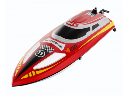 Фото Радиоуправляемый катер Flytec V003 (красный) 2.4G RTR | Инномарт