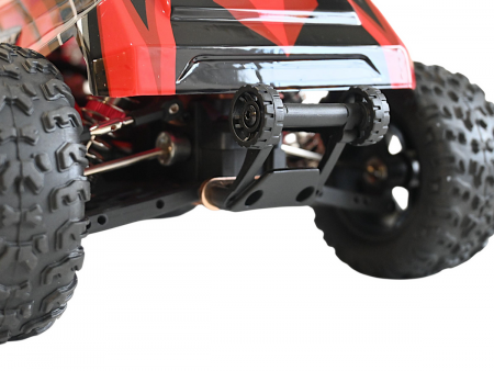 Фото Радиоуправляемый монстр Remo Hobby Brushless (красный) 4WD 2.4G 1/14 RTR | Инномарт