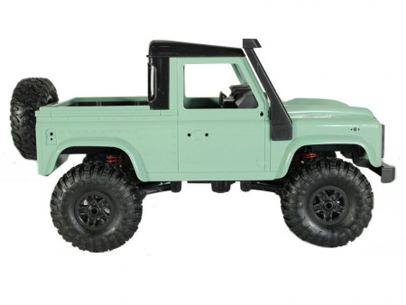Фото Радиоуправляемая машина MN MODEL английский пикап Defender (зеленый) 4WD 2.4G 1/12 RTR | Инномарт