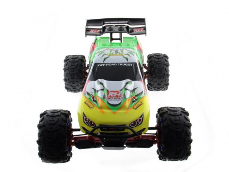 Фото Радиоуправляемая трагги Remo Hobby EVO-R Brushless UPGRADE (зеленая) 4WD 2.4G 1/8 RTR | Инномарт
