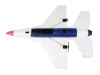 Фото Р/У самолет CTF F16 Thunderbirds FX-823 290мм 2.4G EPP Gyro RTF (с гироскопом) | Инномарт