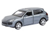 Машина "АВТОПАНОРАМА" Porsche Cayenne S, серый перламутр, 1/43, инерция, в/к 17,5*12,5*6,5 см