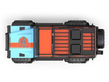 Фото Радиоуправляемый краулер MJX Hyper Go H8H Refreshed Edition (голубой) Brushless 4WD 2.4G LED 1/8 | Инномарт