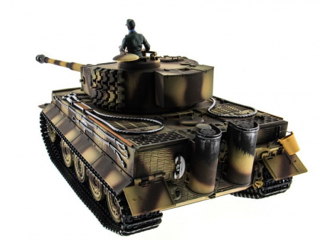 Фото P/У танк Taigen 1/16 Tiger 1 (Германия, поздняя версия) 2.4G RTR летний камуфляж | Инномарт
