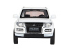 Фото Машина "АВТОПАНОРАМА" Mitsubishi Pajero 4WD Tubro, белый, 1/33, свет, звук, в/к 17,5*13,5*9 см | Инномарт