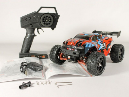 Фото Радиоуправляемая трагги Remo Hobby S EVO-R Brushless UPGRADE V2.0 (красный) 4WD 2.4G 1/16 RTR | Инномарт