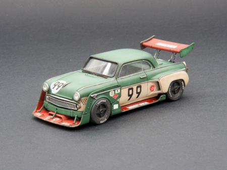 Фото Сборная модель Red Iron Models Москвич Vision GT 1, 1/43 | Инномарт