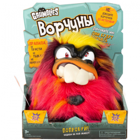 Фото Интерактивная игрушка Skyrocket Grumblies Ворчун Скорч | Инномарт