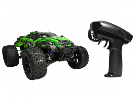 Фото Радиоуправляемый монстр Remo Hobby (зеленый) 4WD 2.4G 1/14 RTR | Инномарт
