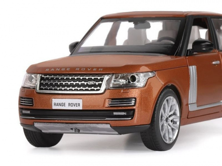 Фото Машина "АВТОПАНОРАМА" Range Rover, оранжевый, 1/26, свет, звук, в/к 24,5*12,5*10,5 см | Инномарт