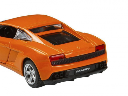 Фото Машина "АВТОПАНОРАМА" Lamborghini Gallardo LP560-4, оранжевый, 1/43, инерция, в/к 17,5*12,5*6,5 см | Инномарт