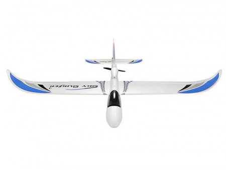 Фото Радиоуправляемый планер Top RC SKY SURFER синий 1400мм 2.4G 4-ch LiPo flight controller RTF | Инномарт